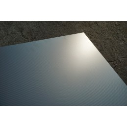 1000 x 500 carbon fibre plate, twill weave, matte