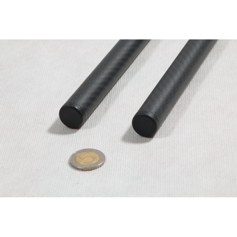 19mm, carbon fibre DSLR rig rail rods - pair
