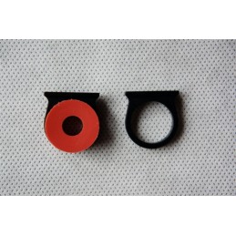 Red antivibration rubbers for 10 mm tubes
