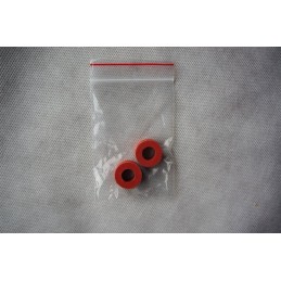 Czerwone gumki antywibracyjne do rurek 12 mm.